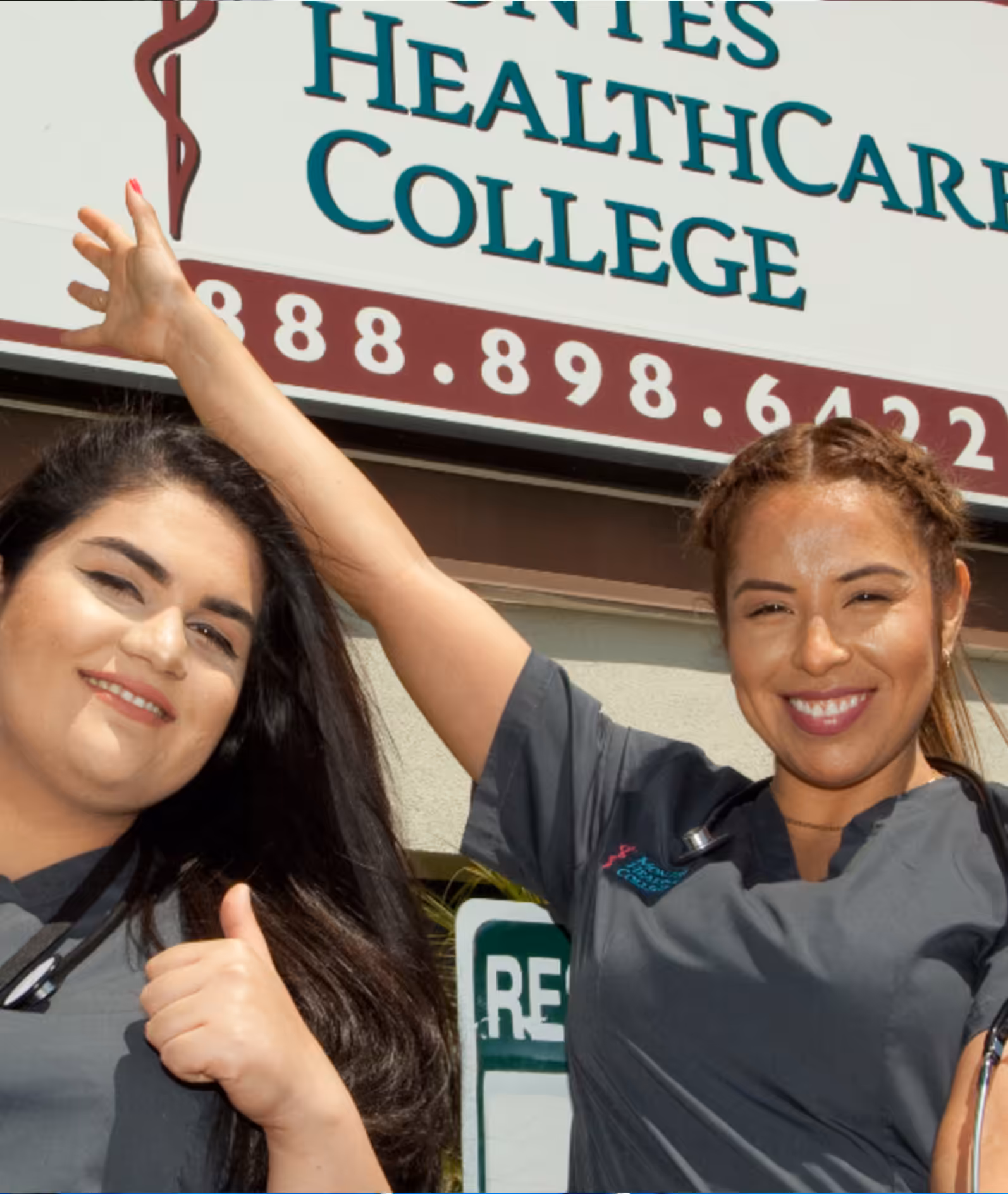 Happy students at MHCC